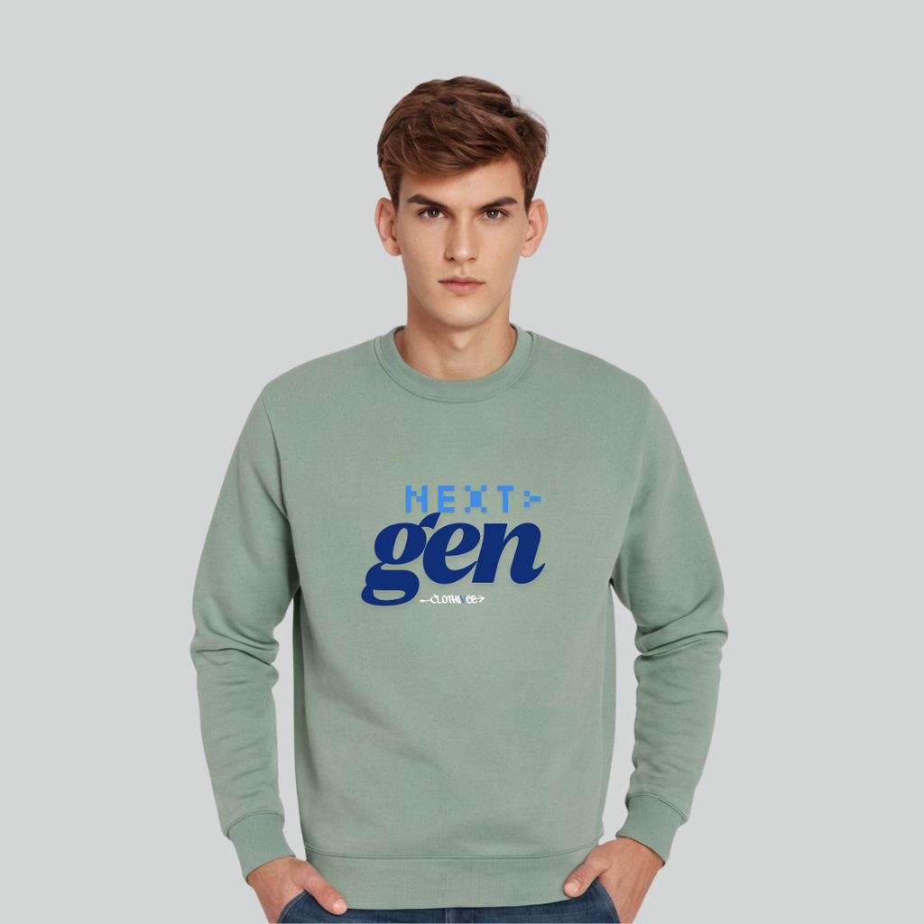 Clothivee NextGen Pixel Crew Neck Sweatshirt