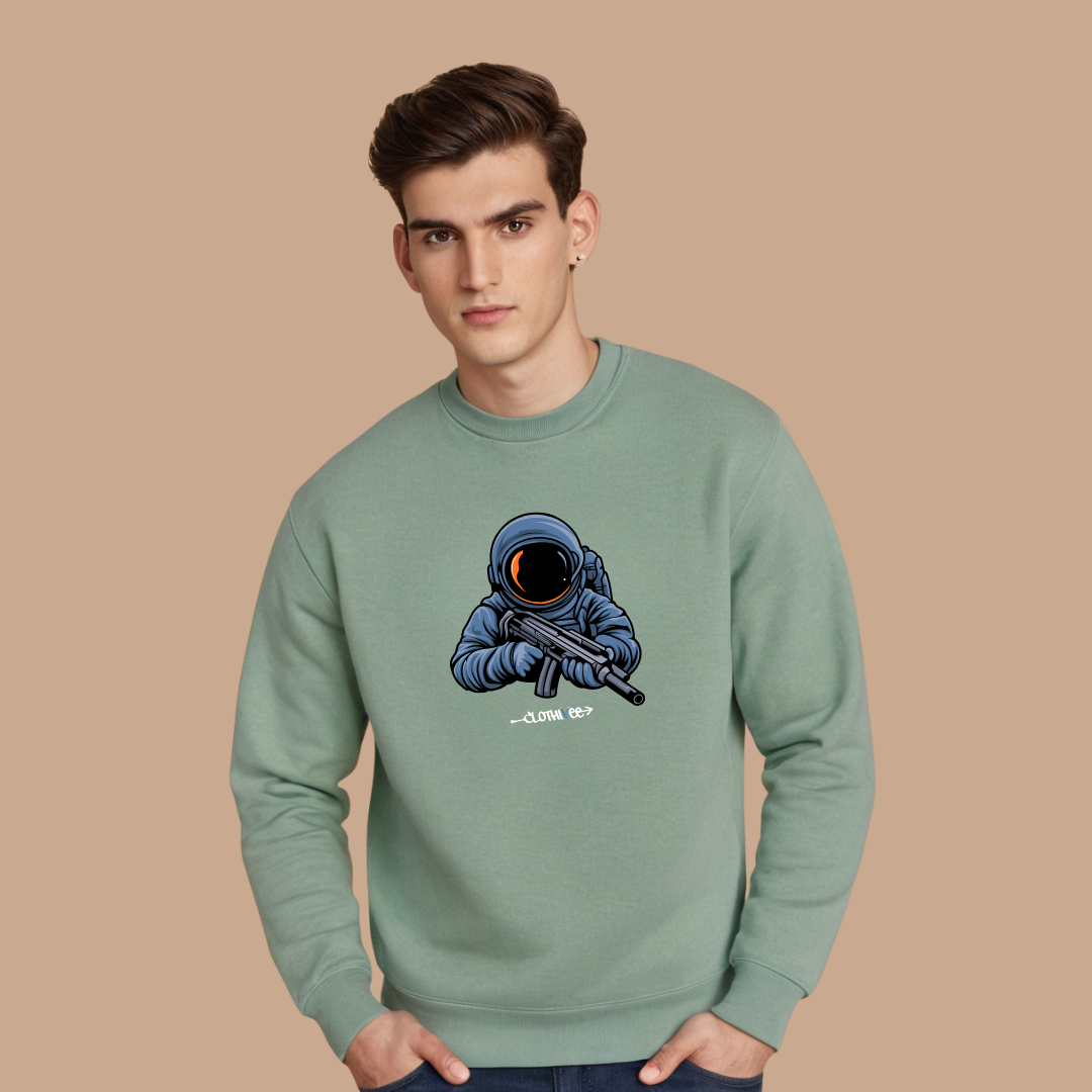 Cosmic Explorer Astronaut Sweatshirt