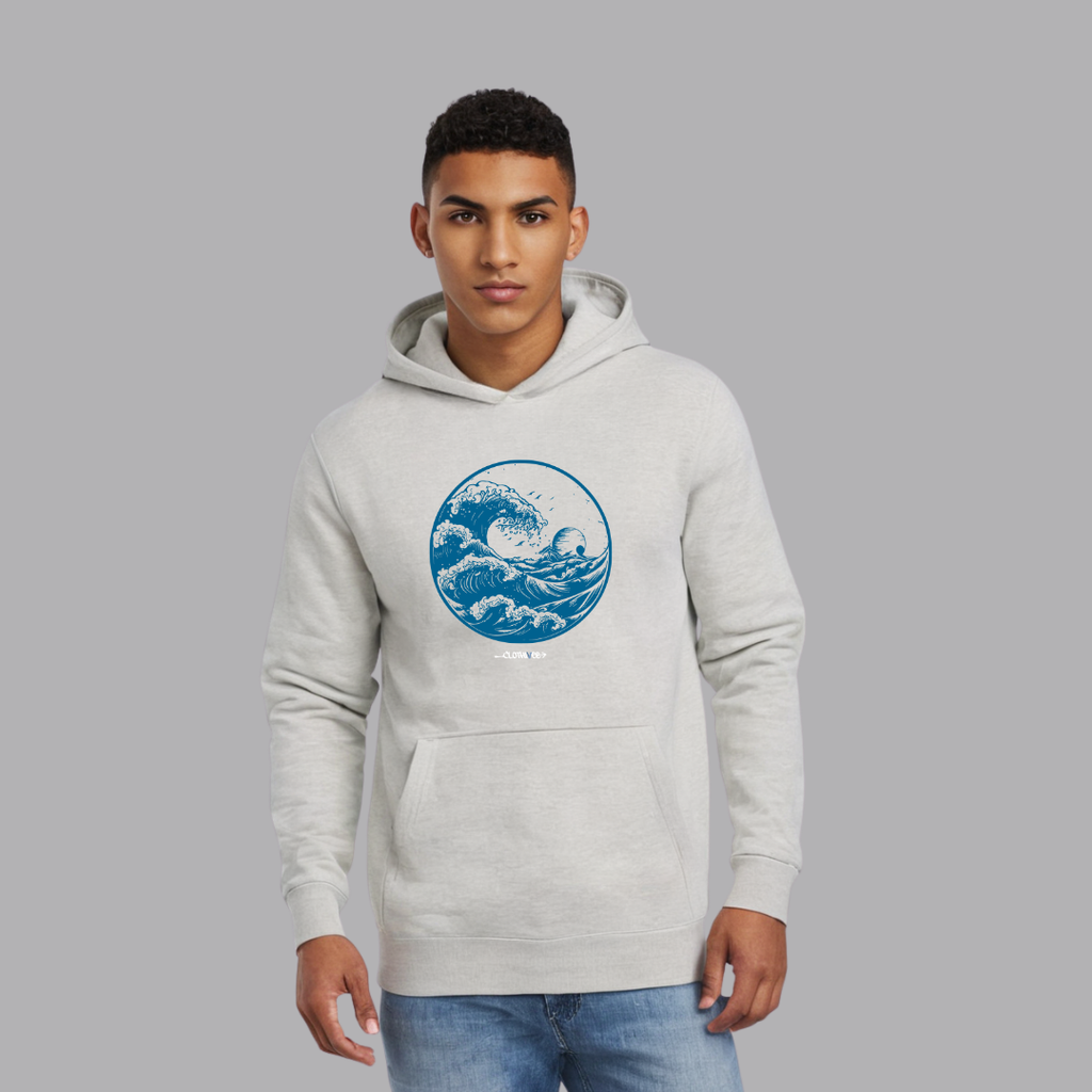 Clothivee Wave Circle Hoodie