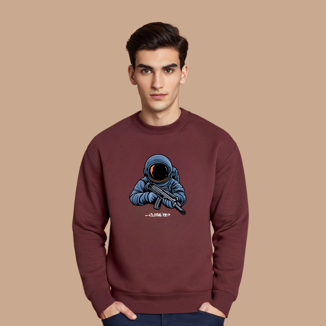 Cosmic Explorer Astronaut Sweatshirt