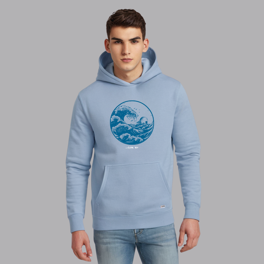 Clothivee Wave Circle Hoodie