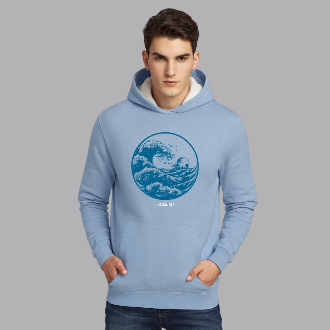 Clothivee Wave Circle Hoodie
