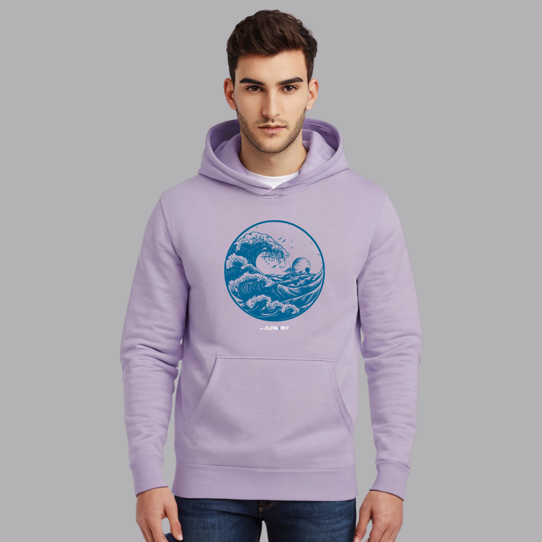 Clothivee Wave Circle Hoodie