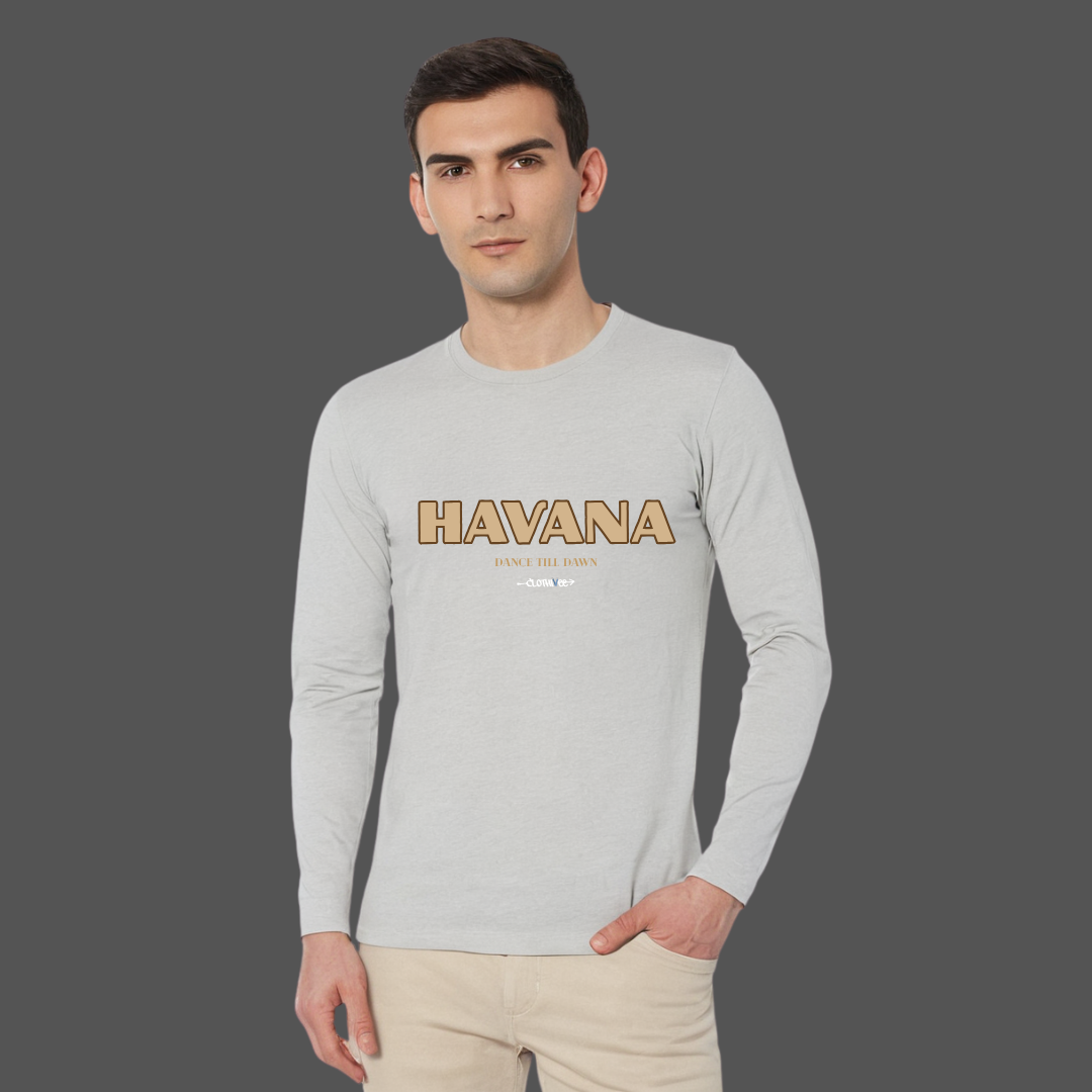 Clothivee Havana Groove Full Sleeves T-shirt