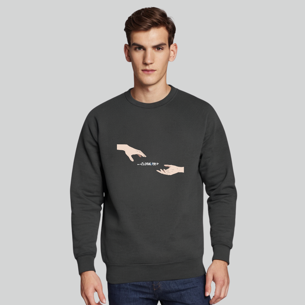 Clothivee Connection Touch Crew Neck Sweatshirt
