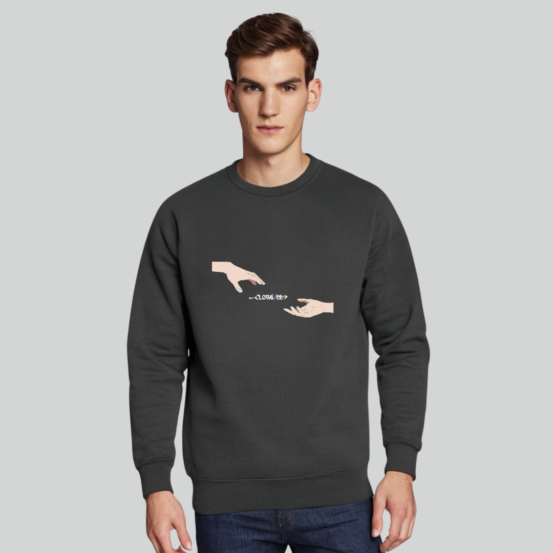 Clothivee Connection Touch Crew Neck Sweatshirt
