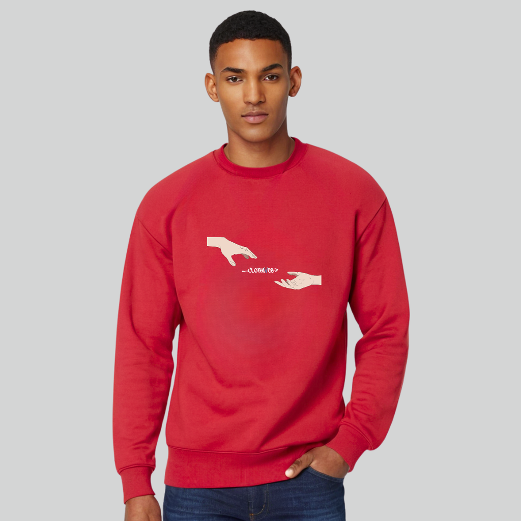 Clothivee Connection Touch Crew Neck Sweatshirt