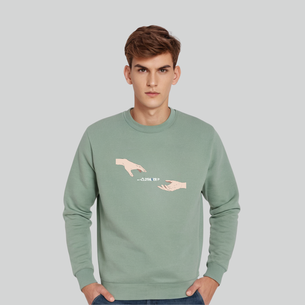 Clothivee Connection Touch Crew Neck Sweatshirt