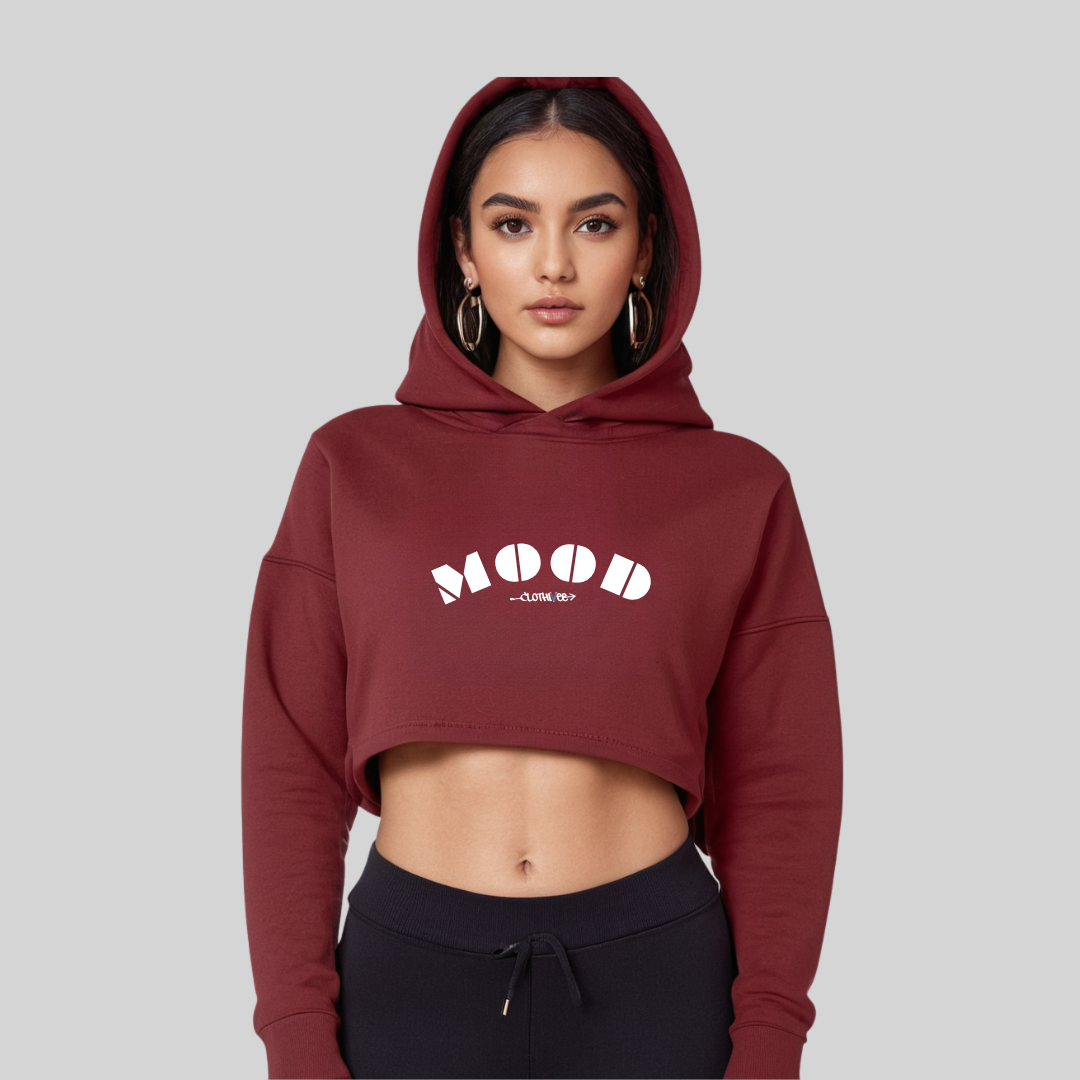 MOOD Women’s Crop Hoodie