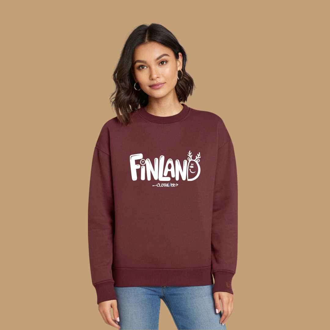 Clothivee Finland Women Sweatshirt