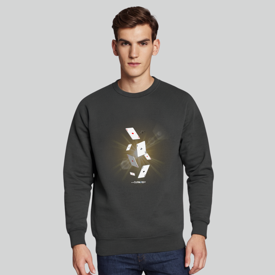 Clothivee Ace Magic Crew Neck Sweatshirt