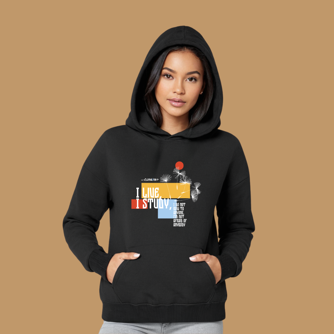 Clothivee Study Blooms Women Hoodie