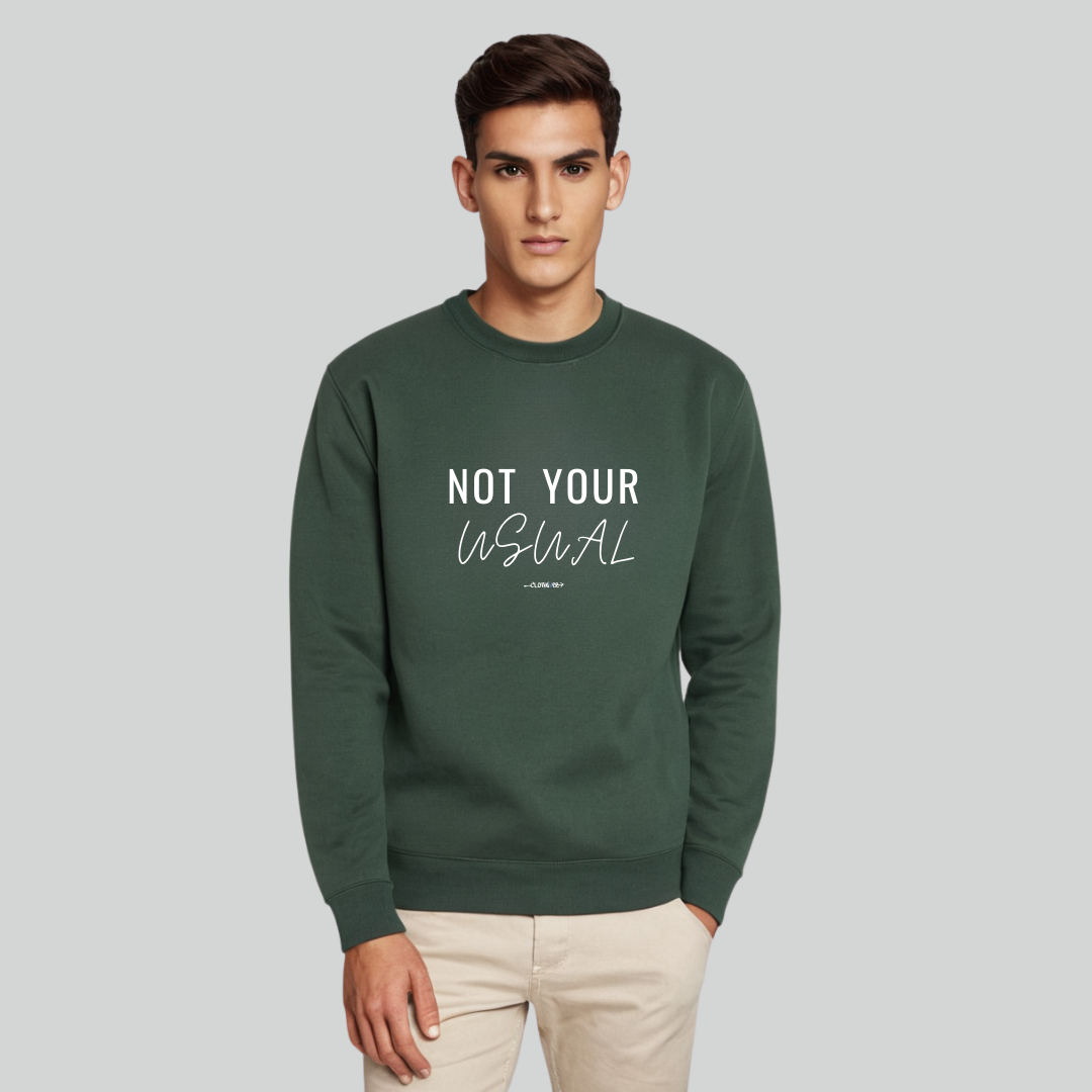 Clothivee Not Your Usual Crew Neck Sweatshirt