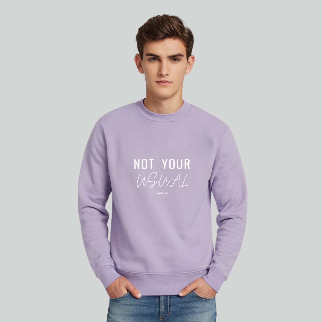 Clothivee Not Your Usual Crew Neck Sweatshirt