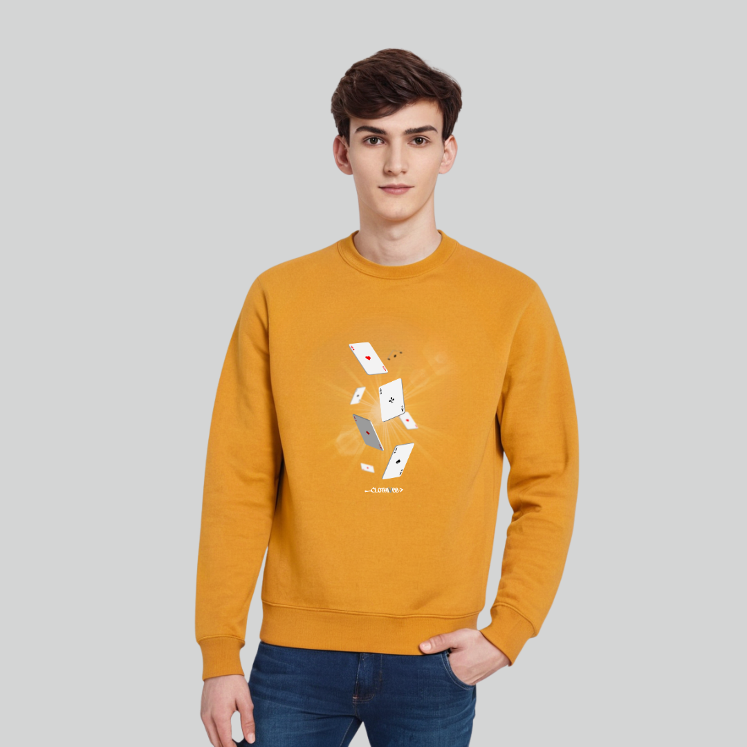 Clothivee Ace Magic Crew Neck Sweatshirt