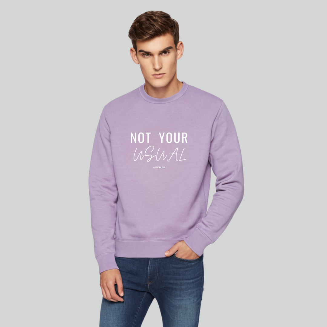 Clothivee Not Your Usual Crew Neck Sweatshirt