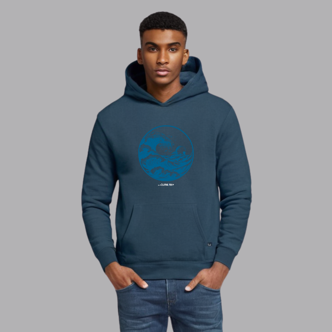 Clothivee Wave Circle Hoodie