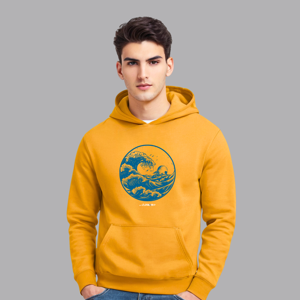 Clothivee Wave Circle Hoodie