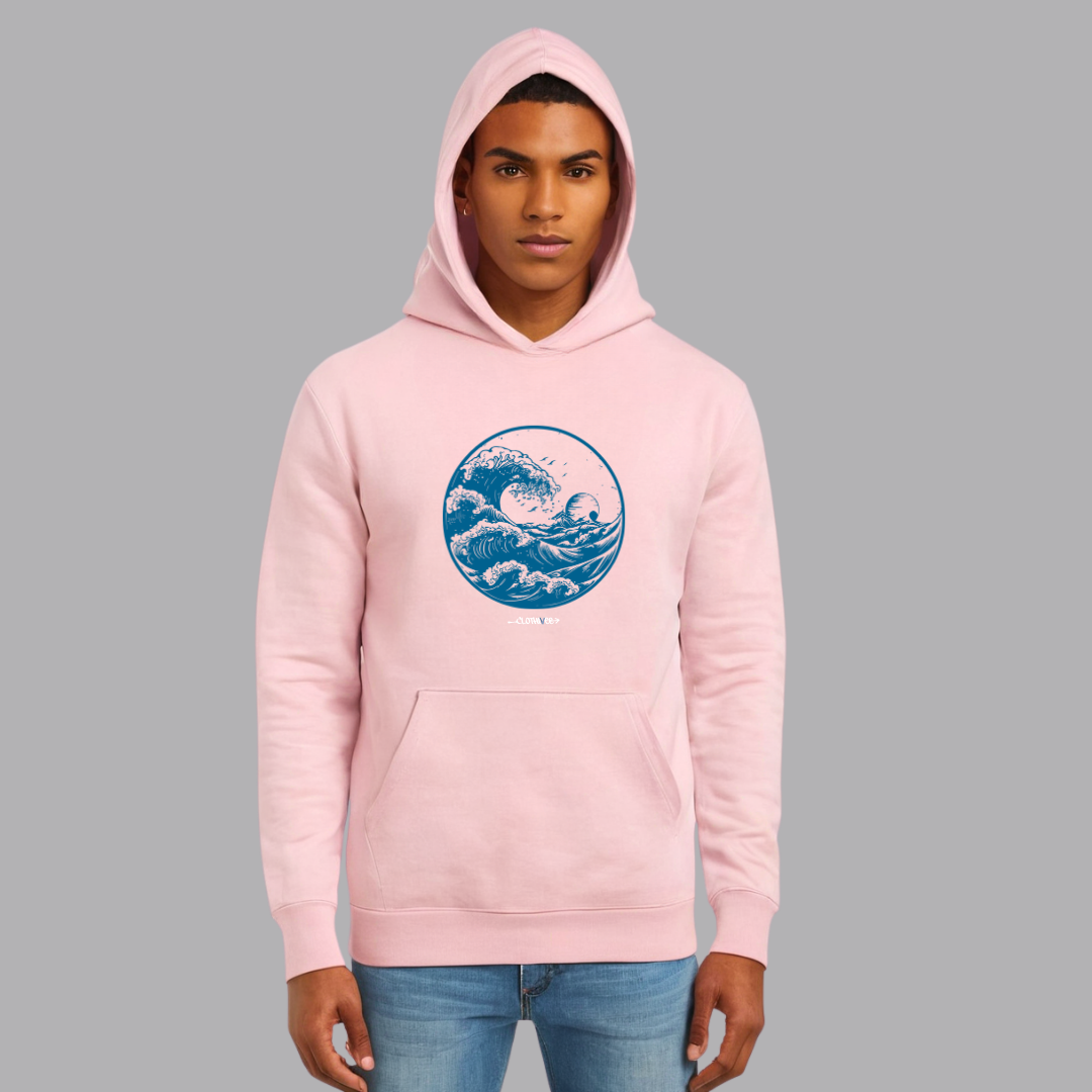 Clothivee Wave Circle Hoodie