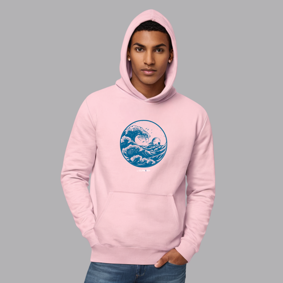 Clothivee Wave Circle Hoodie