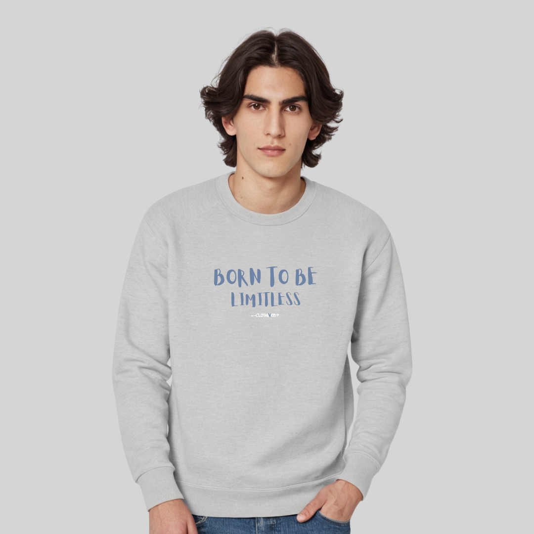 Clothivee Limitless Born Crew Neck Sweatshirt