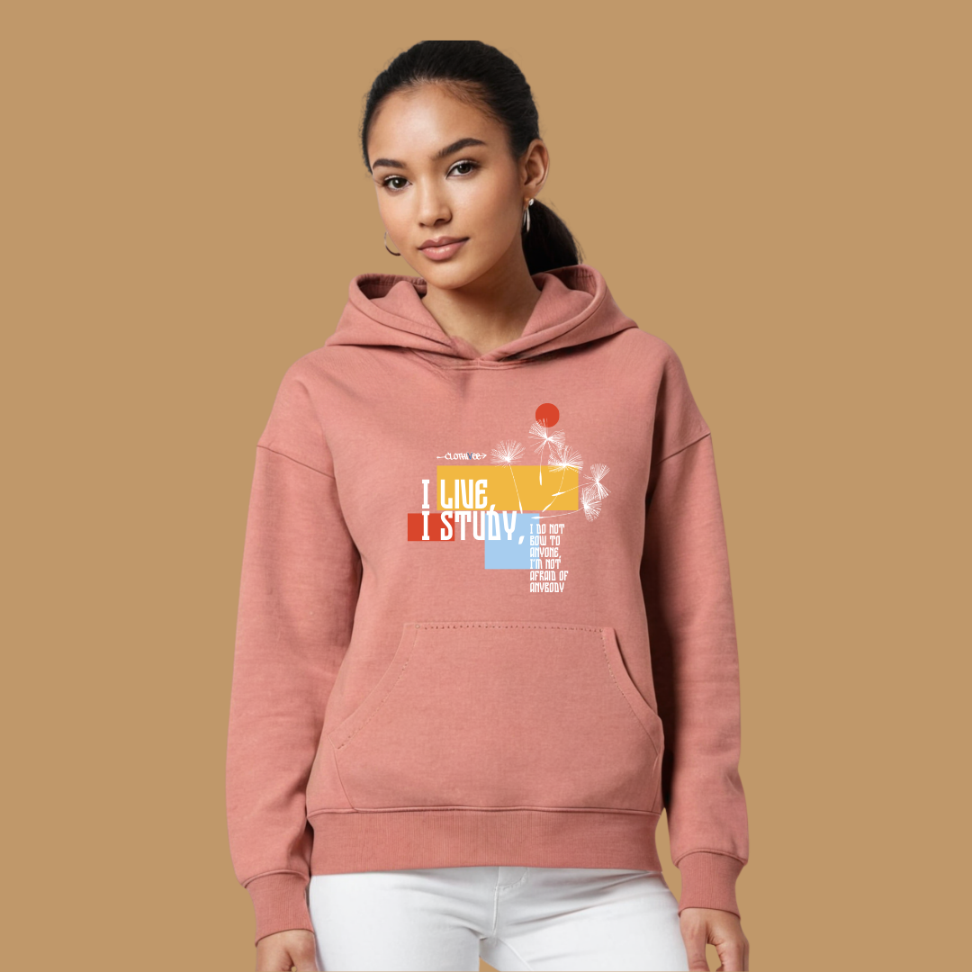 Clothivee Study Blooms Women Hoodie