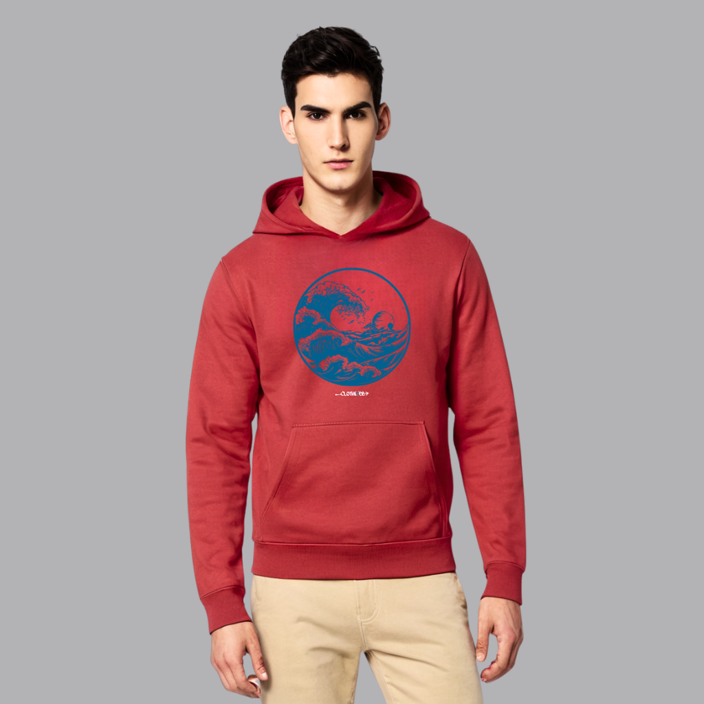 Clothivee Wave Circle Hoodie