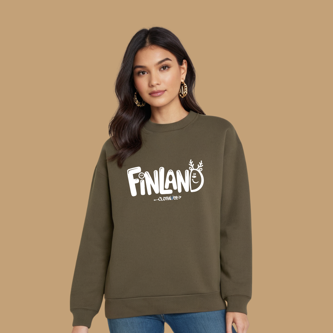 Clothivee Finland Women Sweatshirt