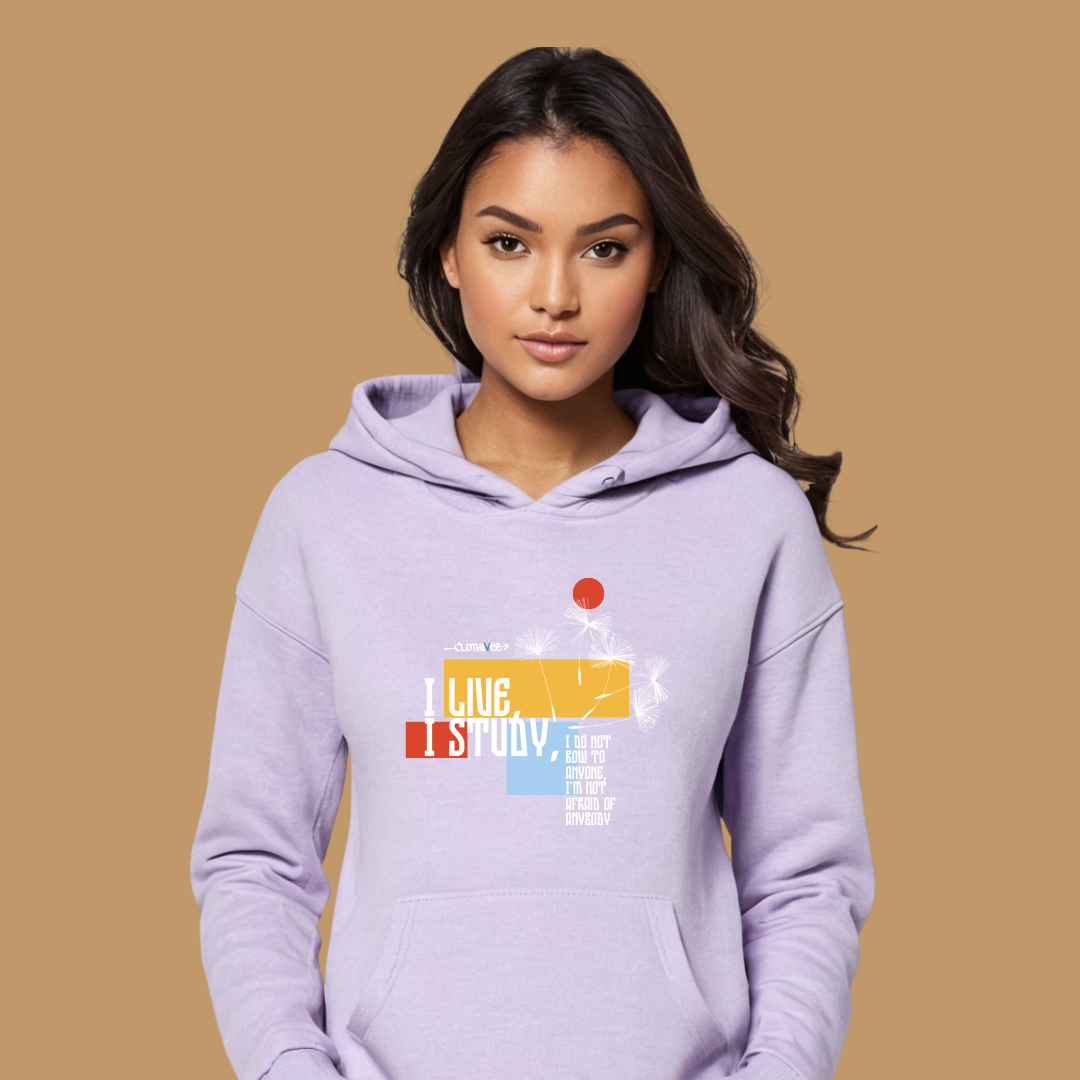 Clothivee Study Blooms Women Hoodie