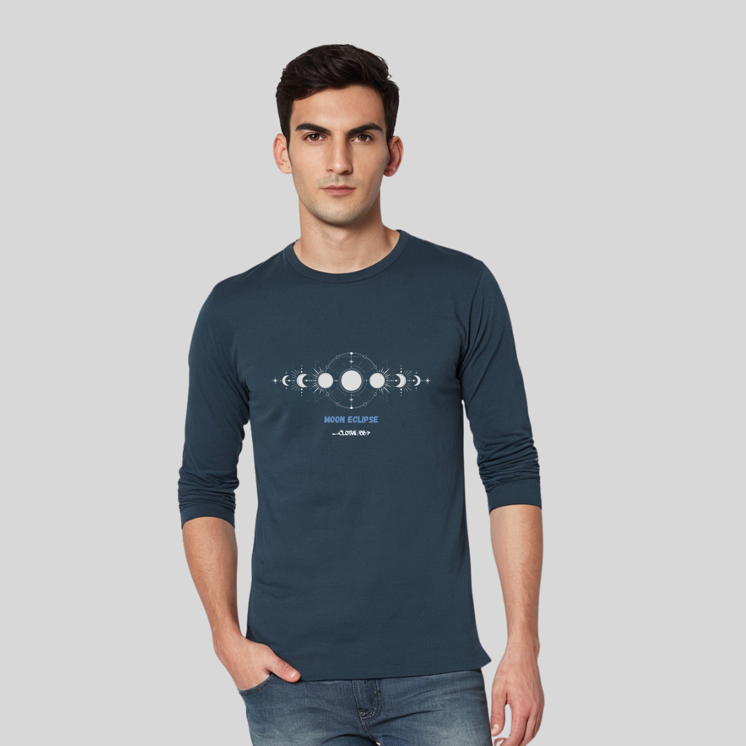Clothivee Eclipse Orbit Full Sleeves T-shirt