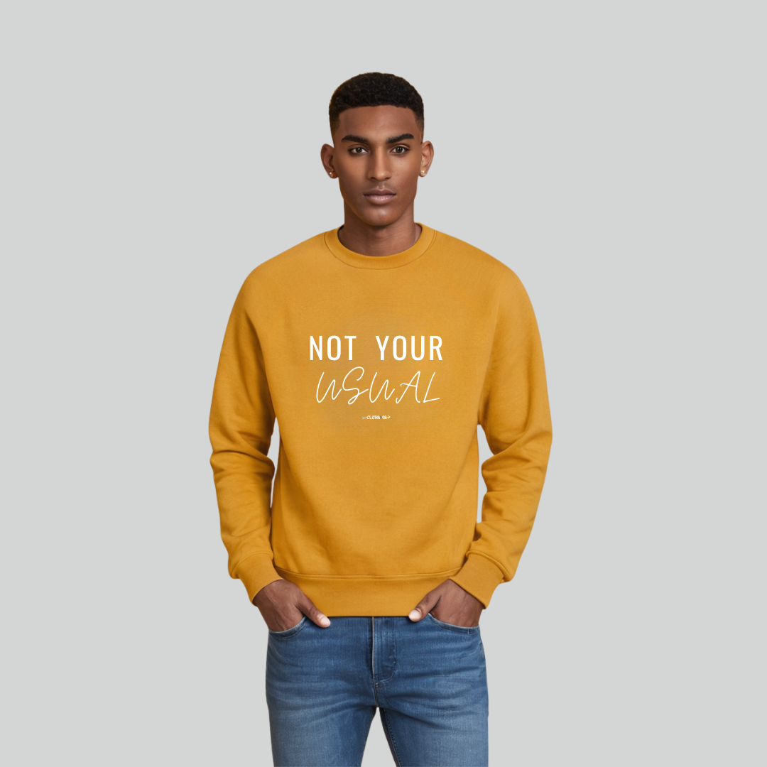Clothivee Not Your Usual Crew Neck Sweatshirt