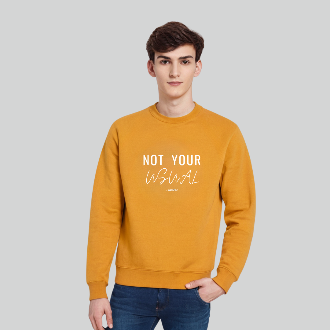 Clothivee Not Your Usual Crew Neck Sweatshirt
