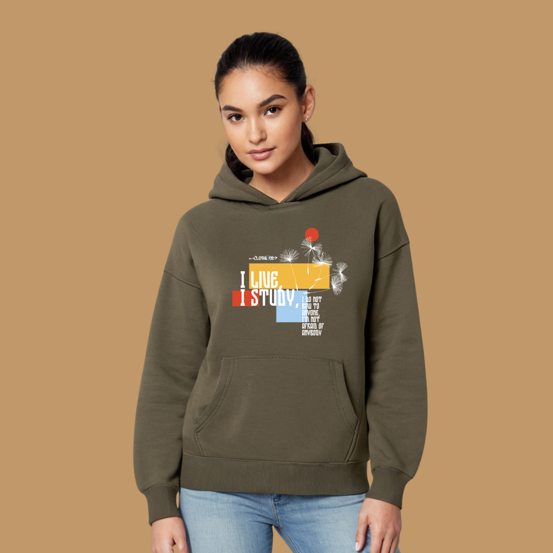 Clothivee Study Blooms Women Hoodie