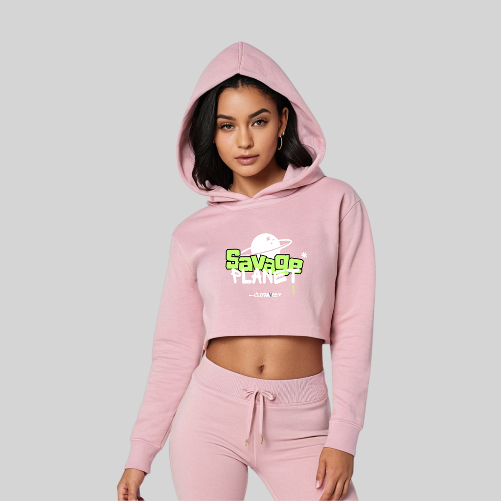 Savage Planet Women’s Crop Hoodie
