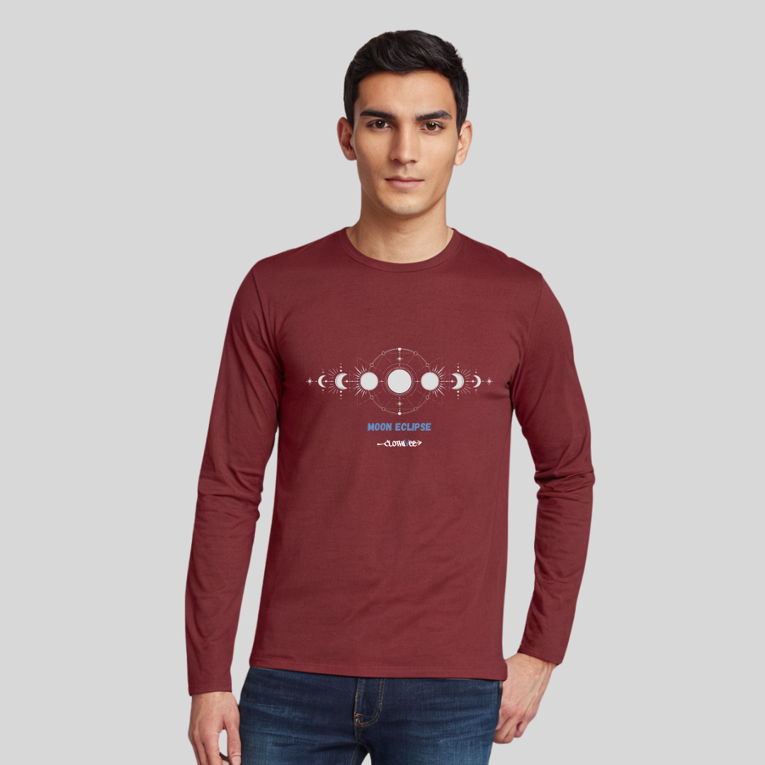 Clothivee Eclipse Orbit Full Sleeves T-shirt