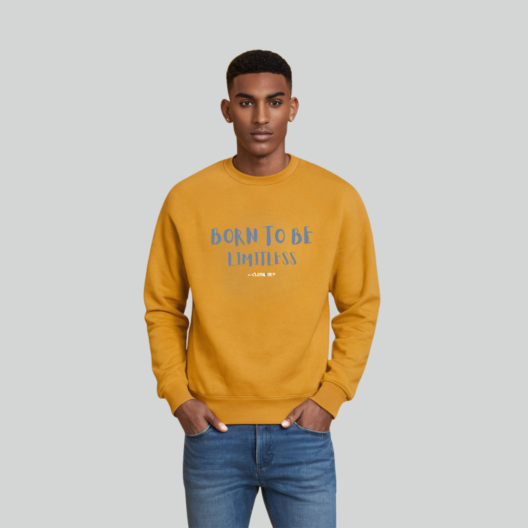 Clothivee Limitless Born Crew Neck Sweatshirt