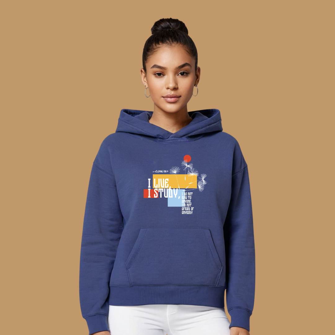 Clothivee Study Blooms Women Hoodie