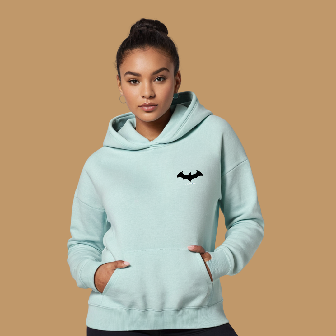 Clothivee Midnight Bat Women Hoodie