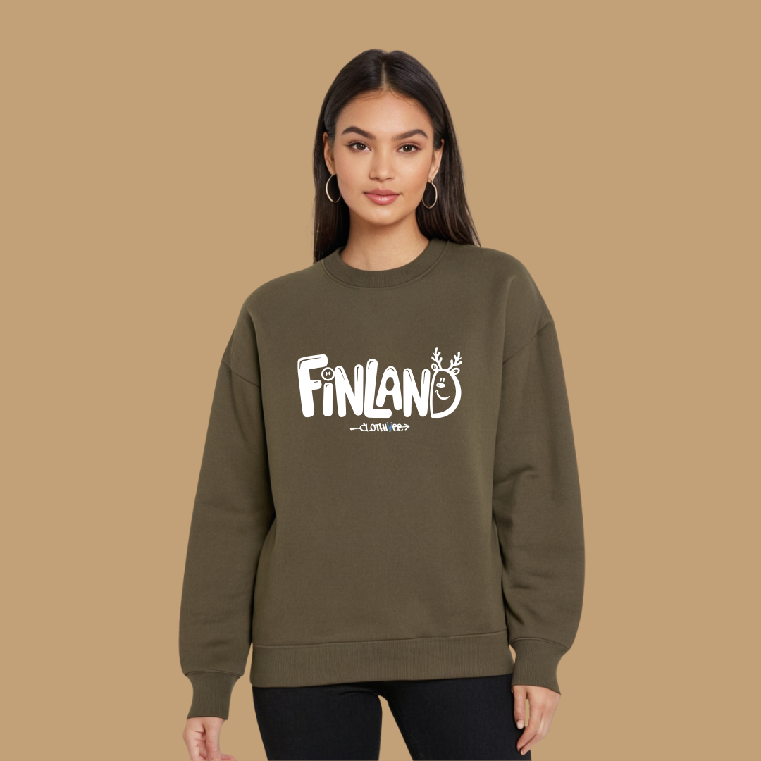 Clothivee Finland Women Sweatshirt