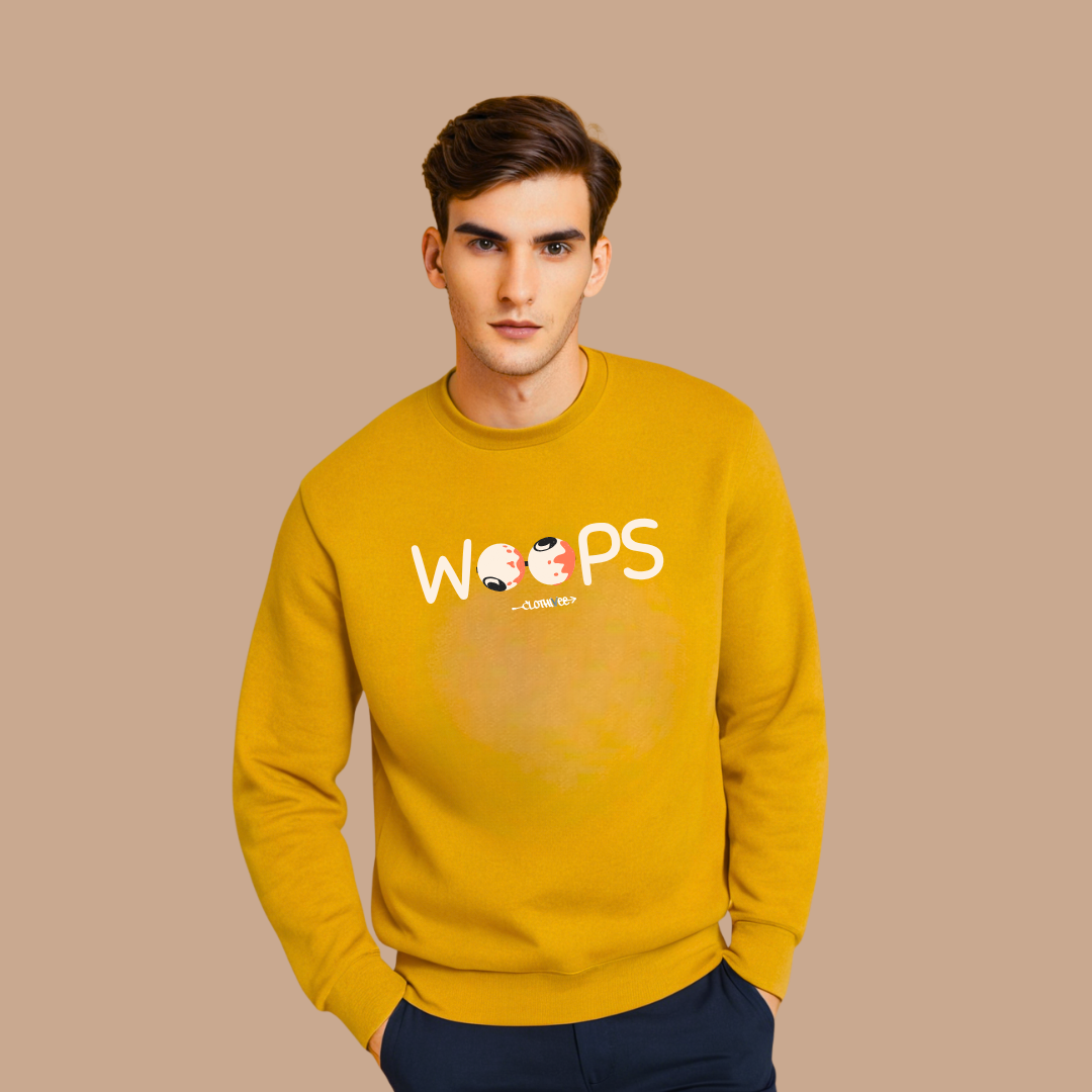 Woops Planet Crew Sweatshirt