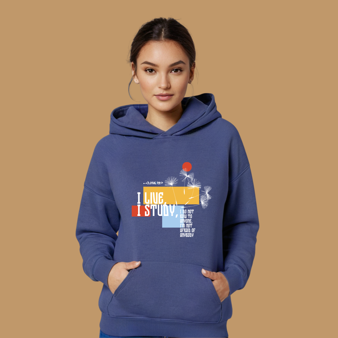 Clothivee Study Blooms Women Hoodie