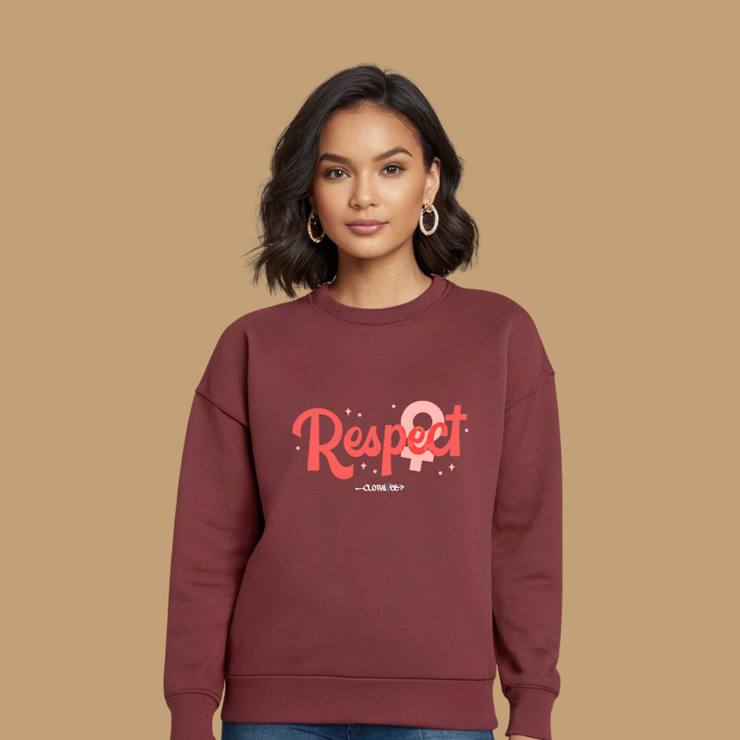 Clothivee Respect Women Sweatshirt
