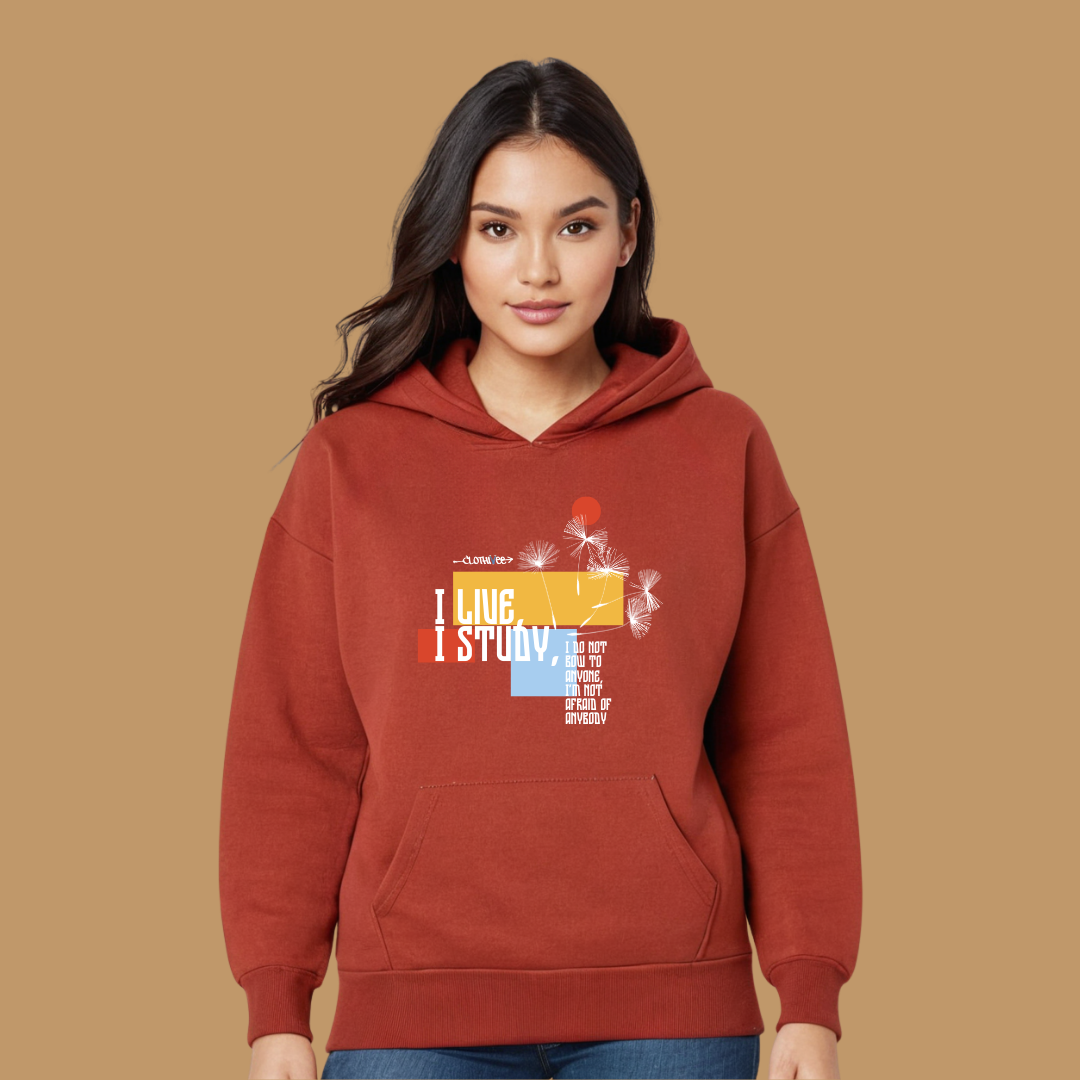 Clothivee Study Blooms Women Hoodie