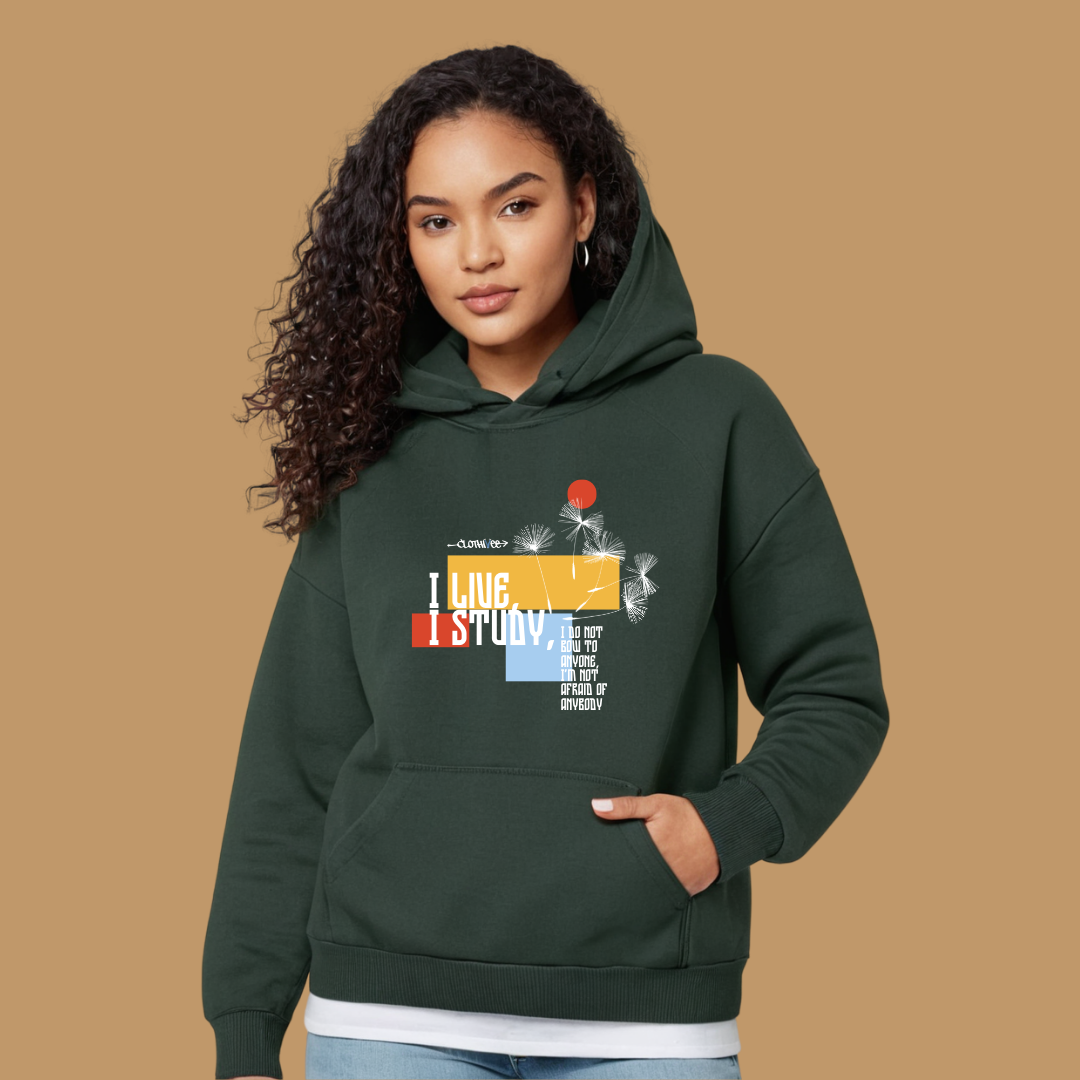 Clothivee Study Blooms Women Hoodie