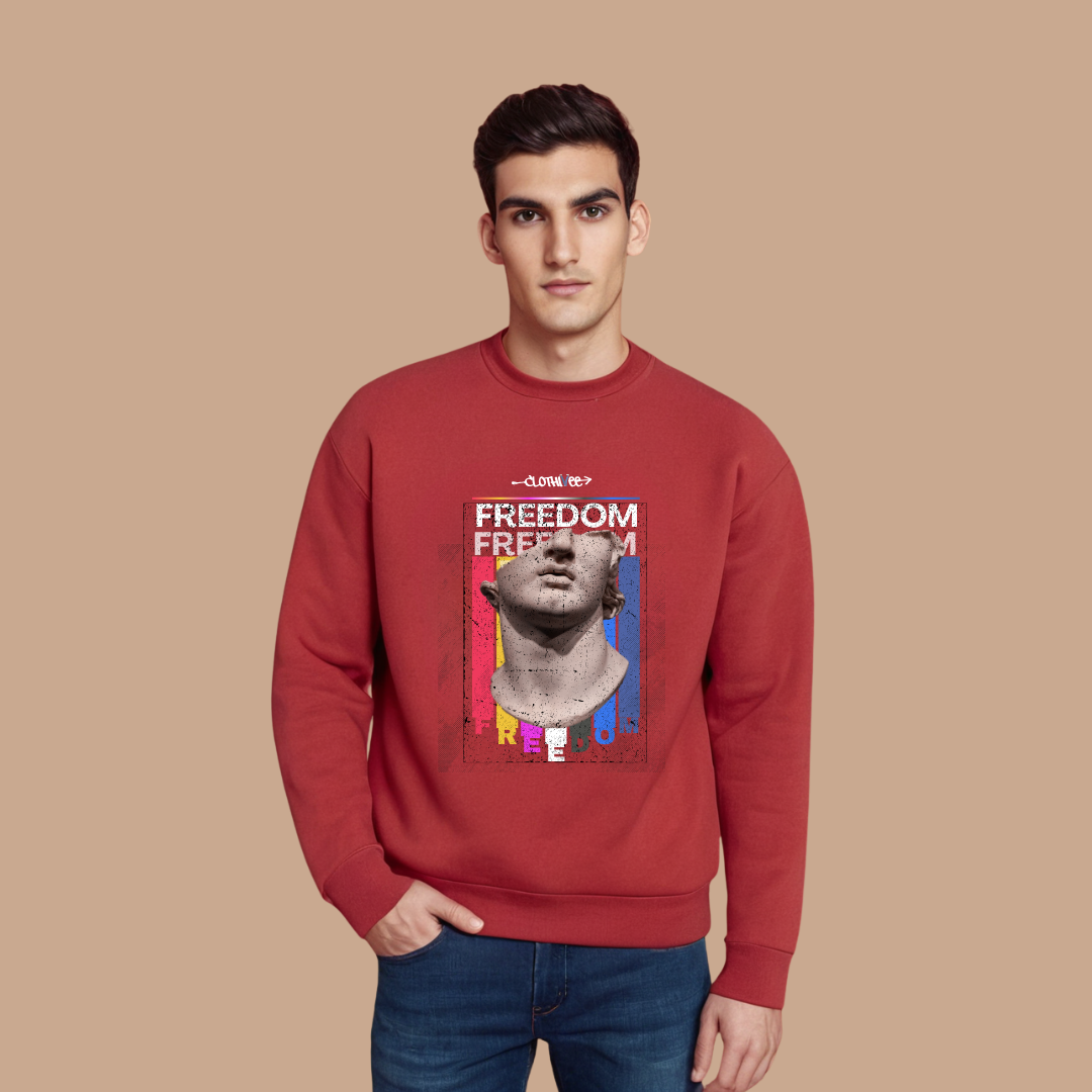 Bold Freedom Art Sweatshirt