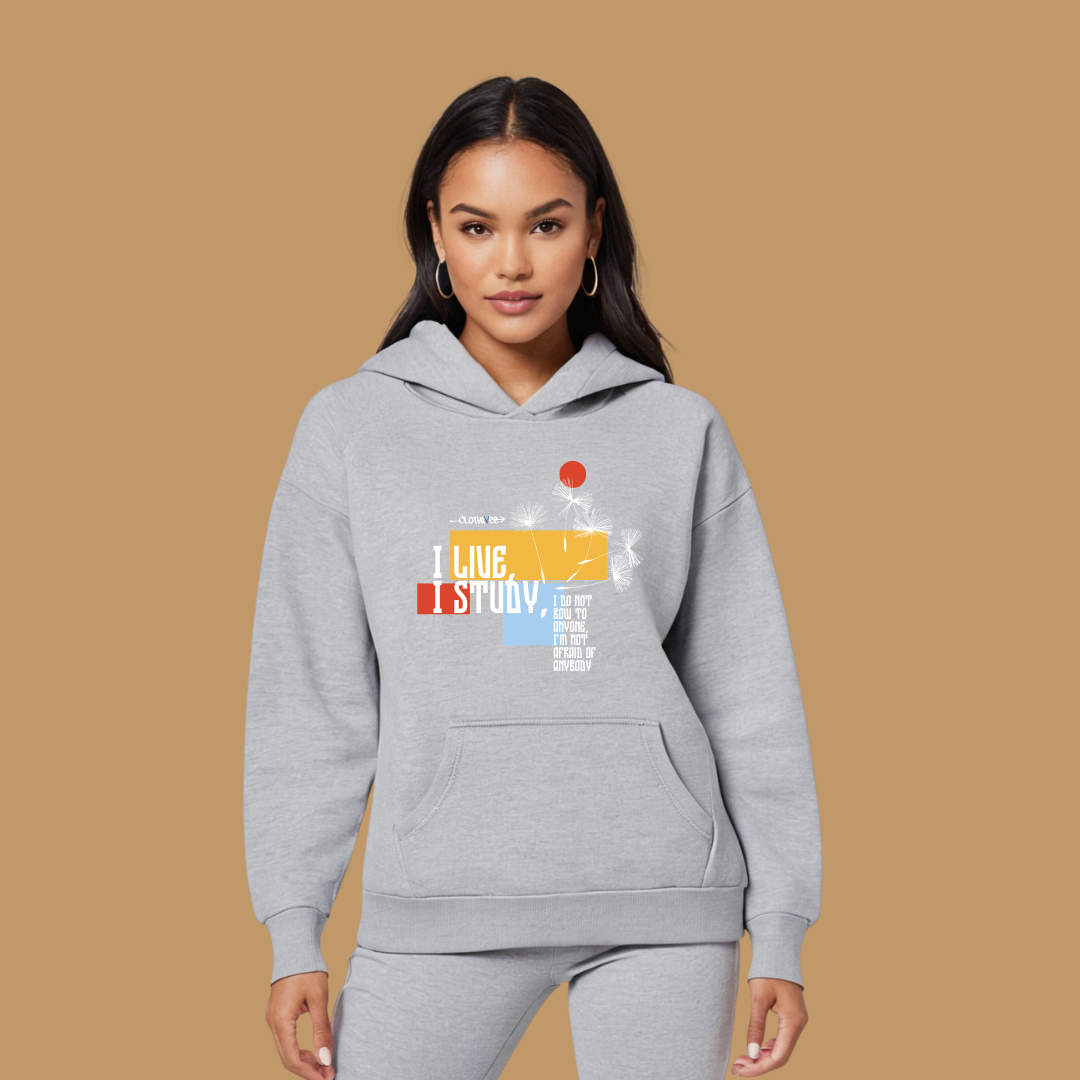 Clothivee Study Blooms Women Hoodie
