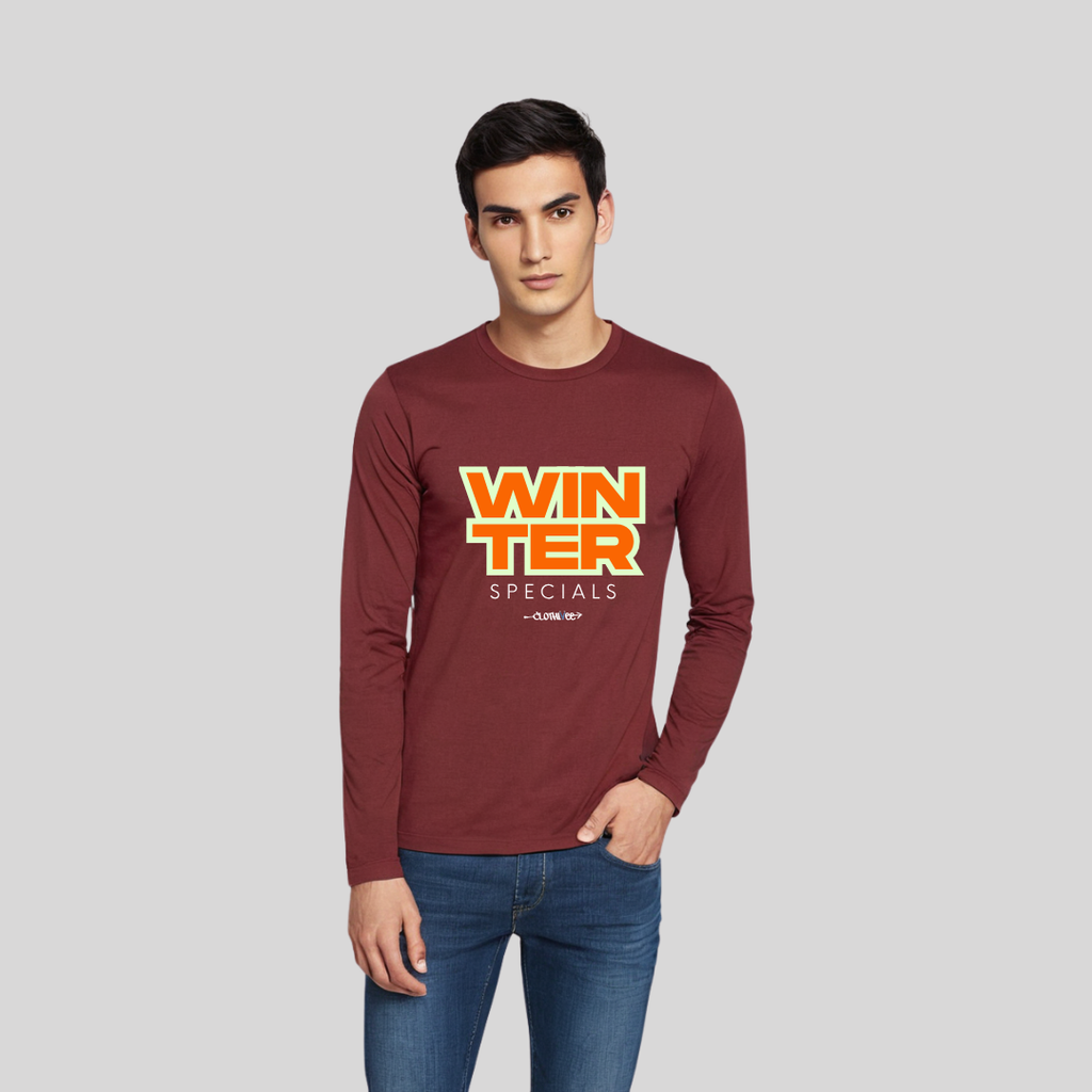 Clothivee Winter Specials Full Sleeves T-shirt