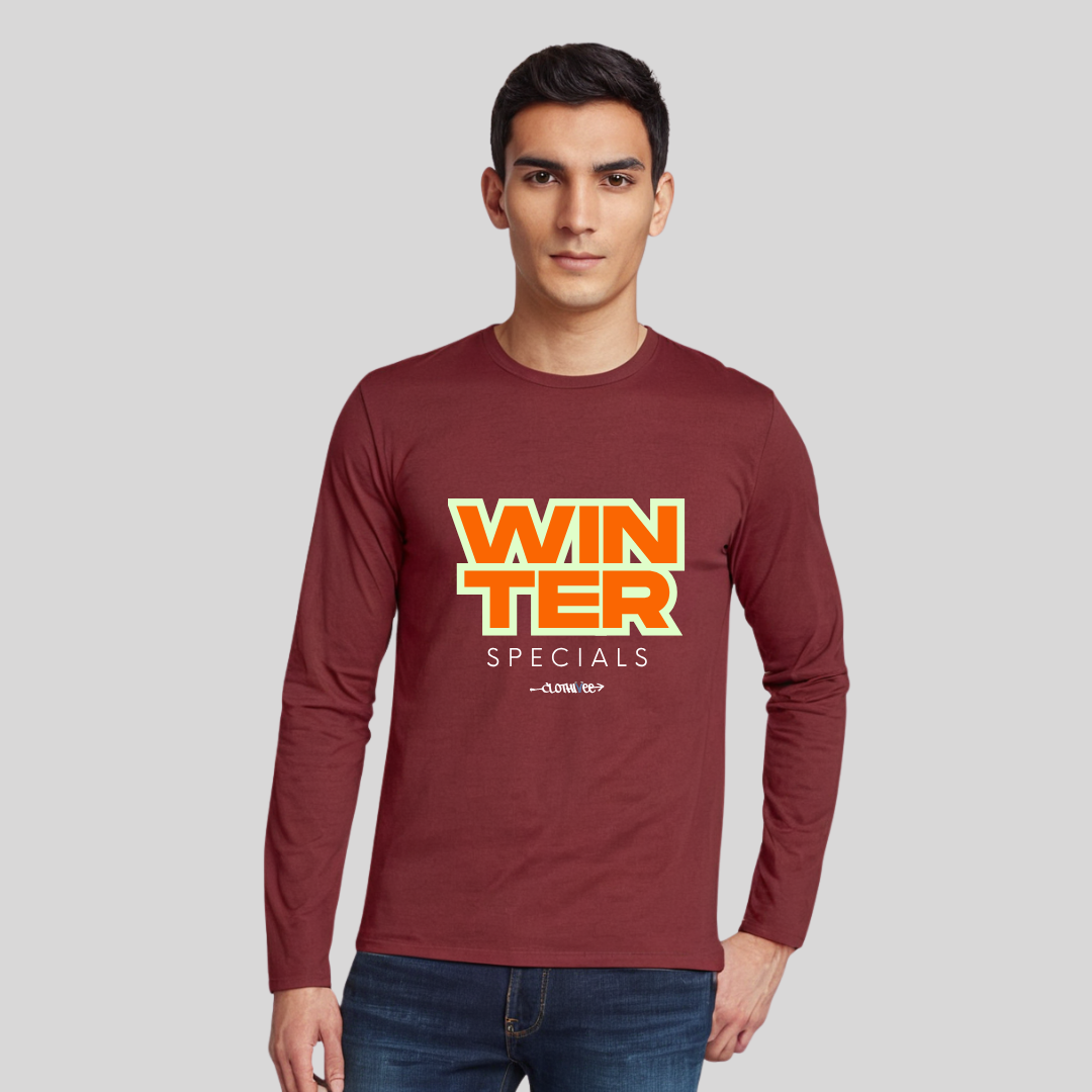 Clothivee Winter Specials Full Sleeves T-shirt
