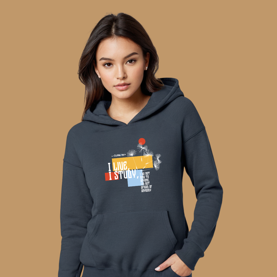 Clothivee Study Blooms Women Hoodie