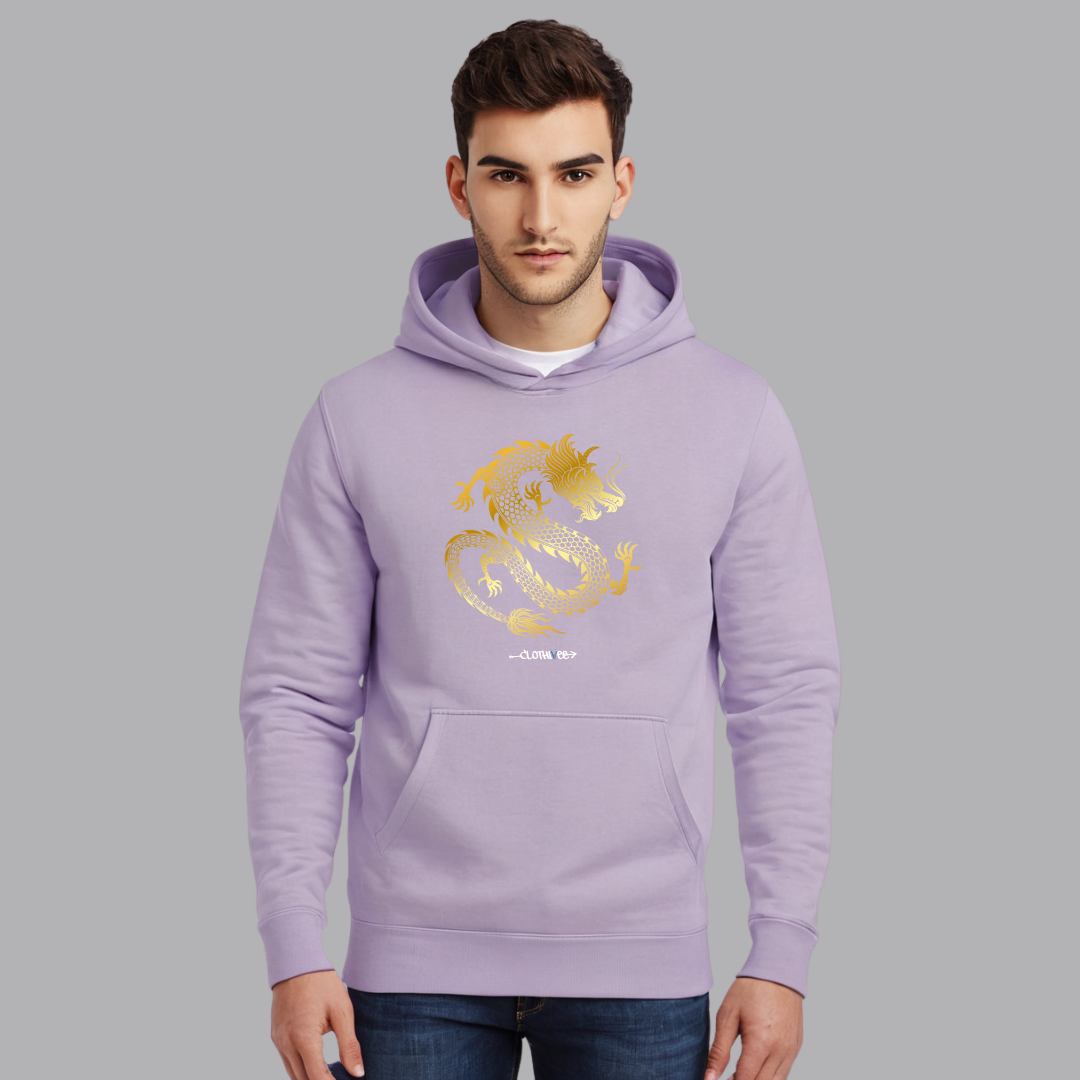 Clothivee Golden Dragon Hoodie